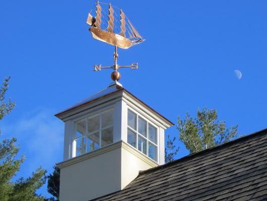 Handcrafted cupolas and weather vanes by Cape Cod Cupola